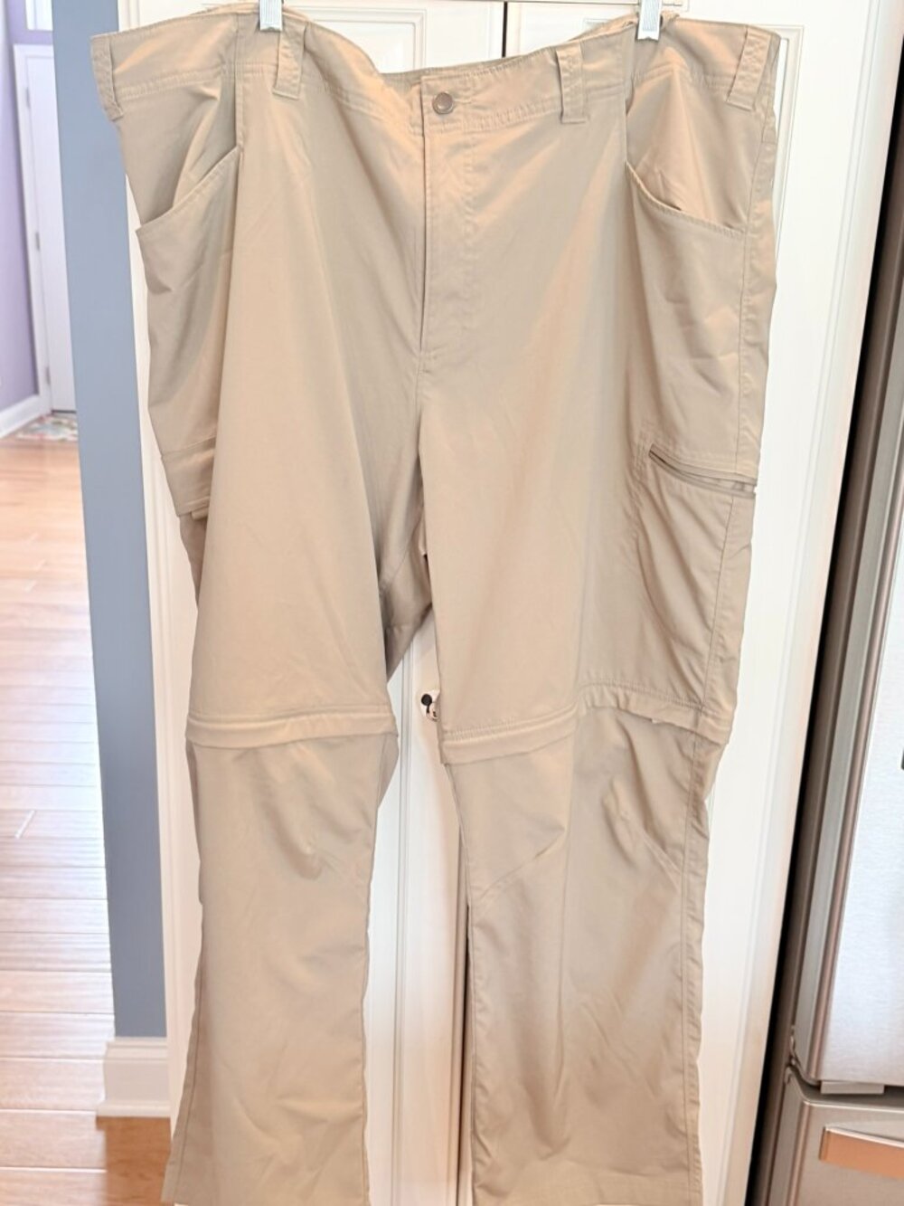 Columbia Silver Ridge Convertible Hiking Pant Color Tusk